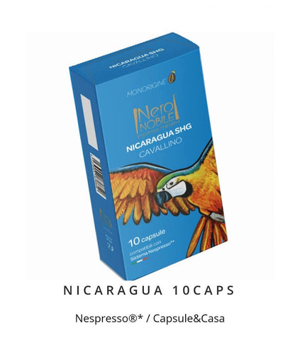 Nero Nobile  Boite de 10 capsules Nicaragua (100% Arabica) - Echrii Store