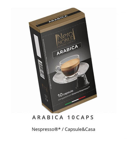 Nero Nobile Boite de 10 capsules (100% Arabica) Intensité 9/13 - Echrii Store